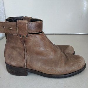 Free People Bandit Ankle Boot Brown, size 8